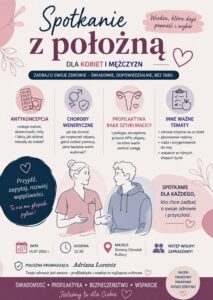 🌸 Serdecznie zapraszamy na wyjątkowe spotkanie z położną! 🌸